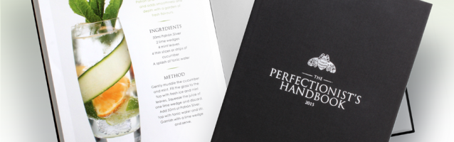 Patron Cocktail photography for the Perfectionist's Handbook 2015