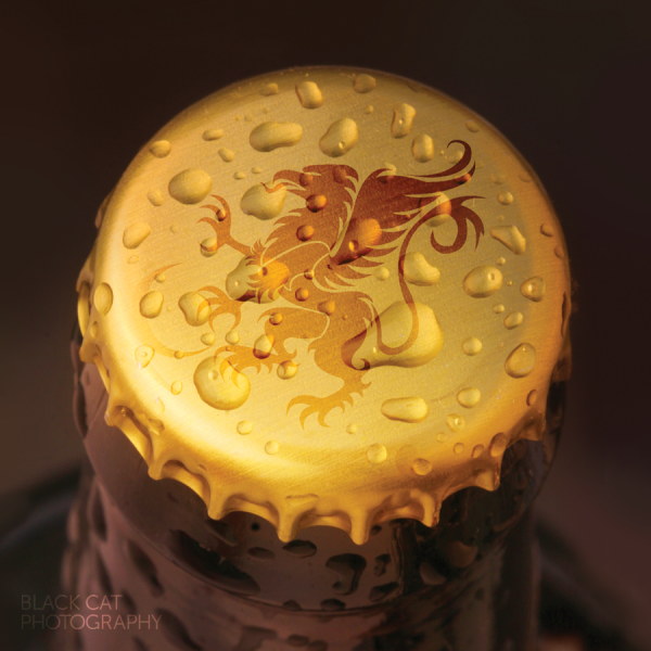 Beer top close up