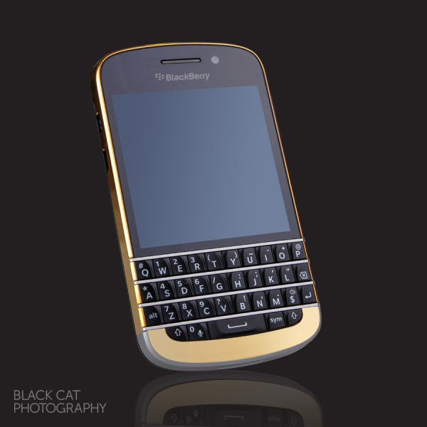 Gold Plated Blackberry Phone